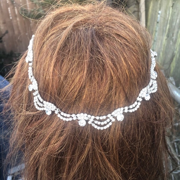 Vintage Rhinestone Swag Hair Combs main image 10